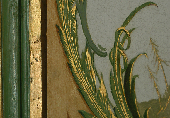 Detalj från interiör, Kina slott