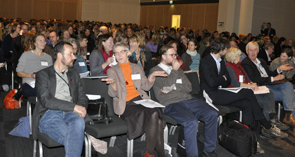 Drygt 300 personer från myndigheter, länsstyrelser, högskolor/universitet, kommuner med flera samlas på Landskapsforum.