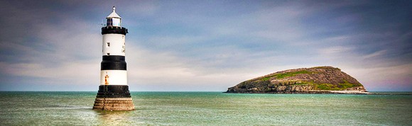 Fyr i Penmon UK.
