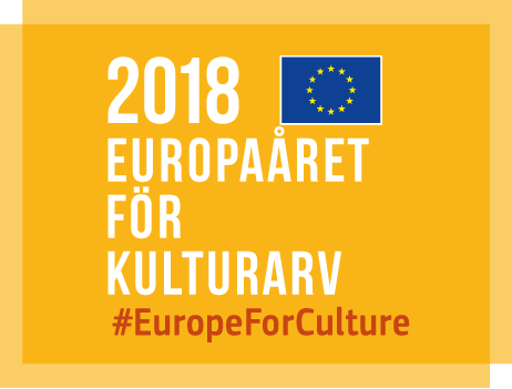 Logotyp för Europaåret för kulturarv 2018