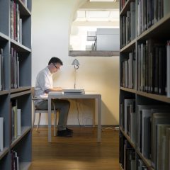 Riksantikvarieämbetets arkiv och bibliotek i Stockholm.