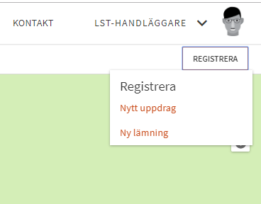 Registrera ny lämning lst-handläggare