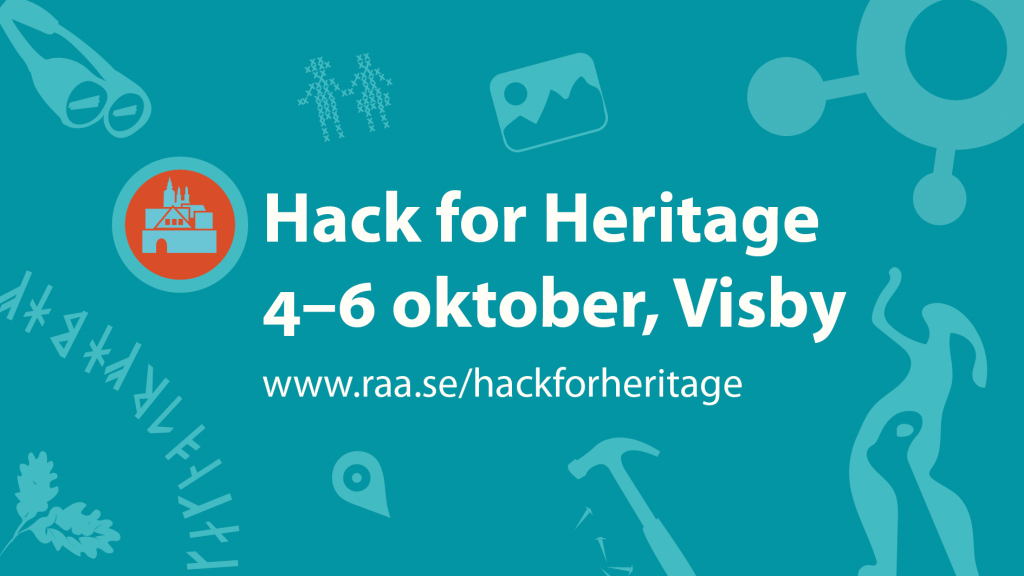 Illustrerad evenemangsbild för 2019 års hack.