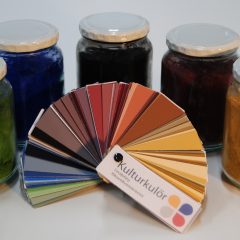 Kulturkulör färgkarta och pigment