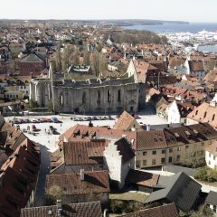 Visby från ovan.