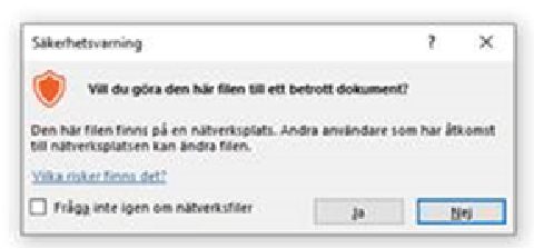 Betrott dokument