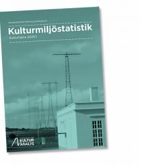 Omslag till rapporten Kulturmiljöstatistik (2020)