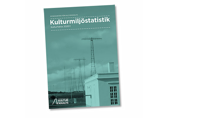 Omslag till rapporten Kulturmiljöstatistik (2020)