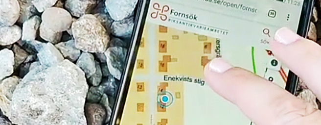 GPS i Fornsök