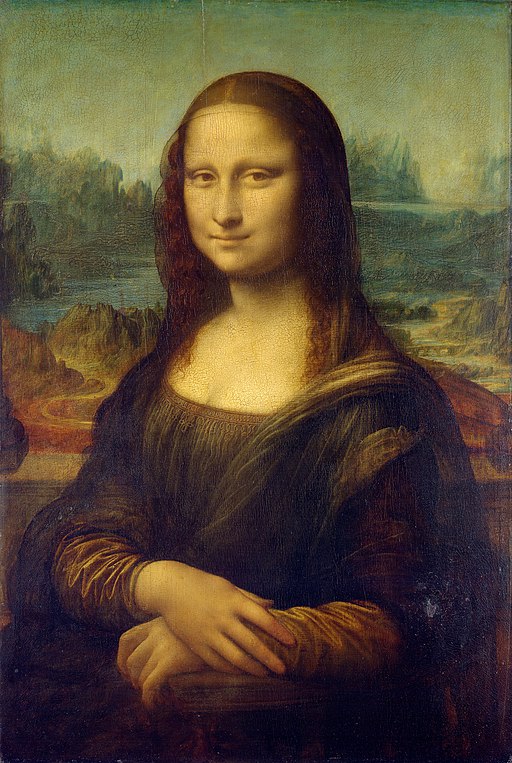 porträtt på Mona Lisa