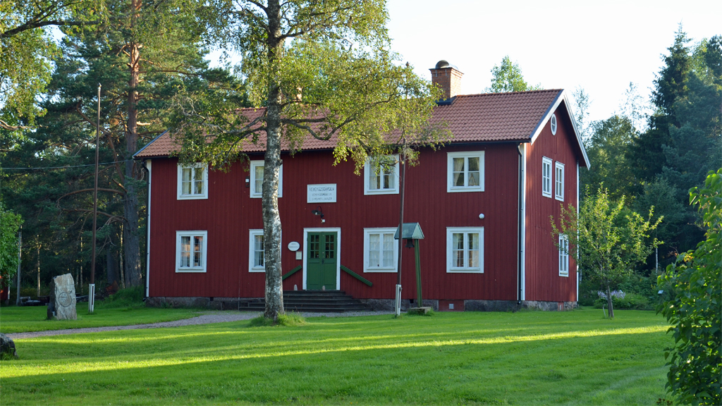 En bild på Karlbergs hembygdsgård.