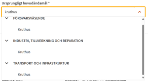 Kategoriväljare: Försvarsväsende - Kruthus. Industri, tillverkning och reparation - Kruthus. Transport och infrastruktur - Kruthus.