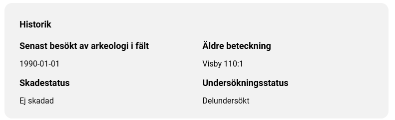 Utsnitt från Min karta, historik