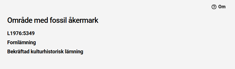 Utsnitt från rubriken i Min karta