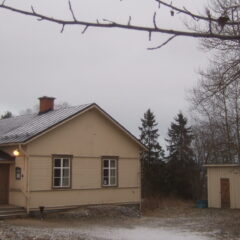 Exteriör föreningslokalen Thor, Sundsvall.